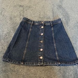 Jean skirt size 4!